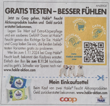 Testez GRATUITEMENT – Papier toilette humide Hakle