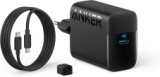Power Bank Anker 313 45W PPS avec y compris 100W câble USB-C (à charge rapide, compatible pour Samsung Galaxy & Apple iPhone)