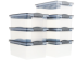 Rotho- 7 Boîtes de rangement empilables Dome A4 | 13 l |  chez Jumbo