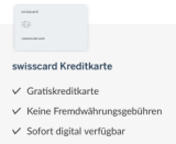 La carte de crédit Swisscard