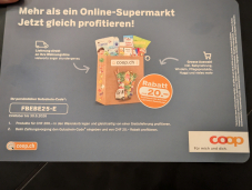 20 CHF de réduction à partir dun montant d’achat de 200 CHF chez coop.ch