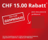 Gonser – 15 CHF de réduction à partir d’un montant d’achat de 50 CHF