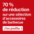 Coupon Nettoshop avec 70% de réduction sur une sélection d’accessoires pour barbecue, livraison gratuite incluse