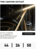 Canyon : 48 heures de vente flash !