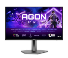 Écrans AOC PRO réglable en hauteur AG326UD (32″, OLED, 4K @ 165 Hz, 250 nits) chez Interdiscount