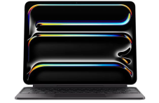Keyboard APPLE Magic (Disposition CH)- Étui de protection avec clavier noir ou blanc pour iPad Pro (M4) 13″