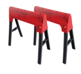 Tréteaux de travail Ayce (70.8 x 34.9 x 70.5 cm, max. 227 kg, 2 pièces) à prix réduit chez Jumbo