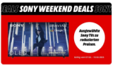Sony TV Deals chez MediaMarkt, par exemple la TV KD-55X75WL pour 499 CHF