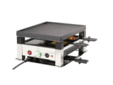 Gril de table Solis 5 en 1 pour 4 personnes (raclette, mini-pizza, wok, crêpes) avec chaleur inférieure & zone froide au nouveau meilleur prix