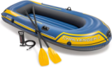 Selon Kassensturz « Bien » – Bateau gonflable Intex CHALLENGER 2 + 2 ventilateurs manuels chez Manor, livraison comprise