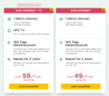 Chez UPC : 1Gbit/s Internet pour 49 CHF par mois, TV incluse pour 59 CHF par mois (valable 24 mois – nouveaux clients uniquement) !