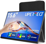UPERFECT Moniteur portable Écran tactile 15,6 pouces Écran portable Matte FHD 1080P