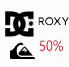 En solde avec 50% supplémentaires : Vêtements d’hiver chez Quiksilver, Roxy et DC