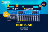 Piles Varta Long Life Power 12 x AA + 12 x AAA