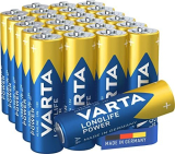 Varta Longlife AA Piles Alcalines, AA Longlife Power