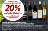 Vendredi et samedi : 20% de réduction sur tous les vins chez Denner !