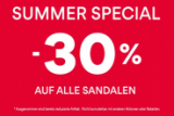 Solde d’été chez Vögele Shoes : 30% sur toutes les sandales (en sont exclus les articles déjà réduits) !