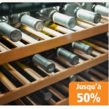 Jusqu’à 50% de réduction sur les caves à vin chez Fust