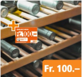 Bon d’achat Coop.ch de 100 CHF à l’achat d’une cave à vin à partir de 599.90 CHF