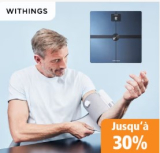 Jusqu’à 30% de réduction sur les produits de santé Withings chez Fust