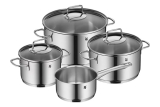 Ensemble de casseroles WMF Astoria, lot de 4 pièces (Ø 16–20–24 cm) chez DeinDeal