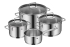 Ensemble de casseroles WMF Astoria, lot de 4 pièces (Ø 16–20–24 cm) chez DeinDeal