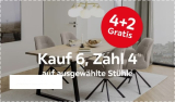 Offre XXXLutz : achetez 6 chaises – n’en payez que 4 !