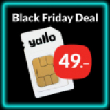 Yallo Super Fat XXL pour 49 CHF par mois au lieu de 128 CHF.
